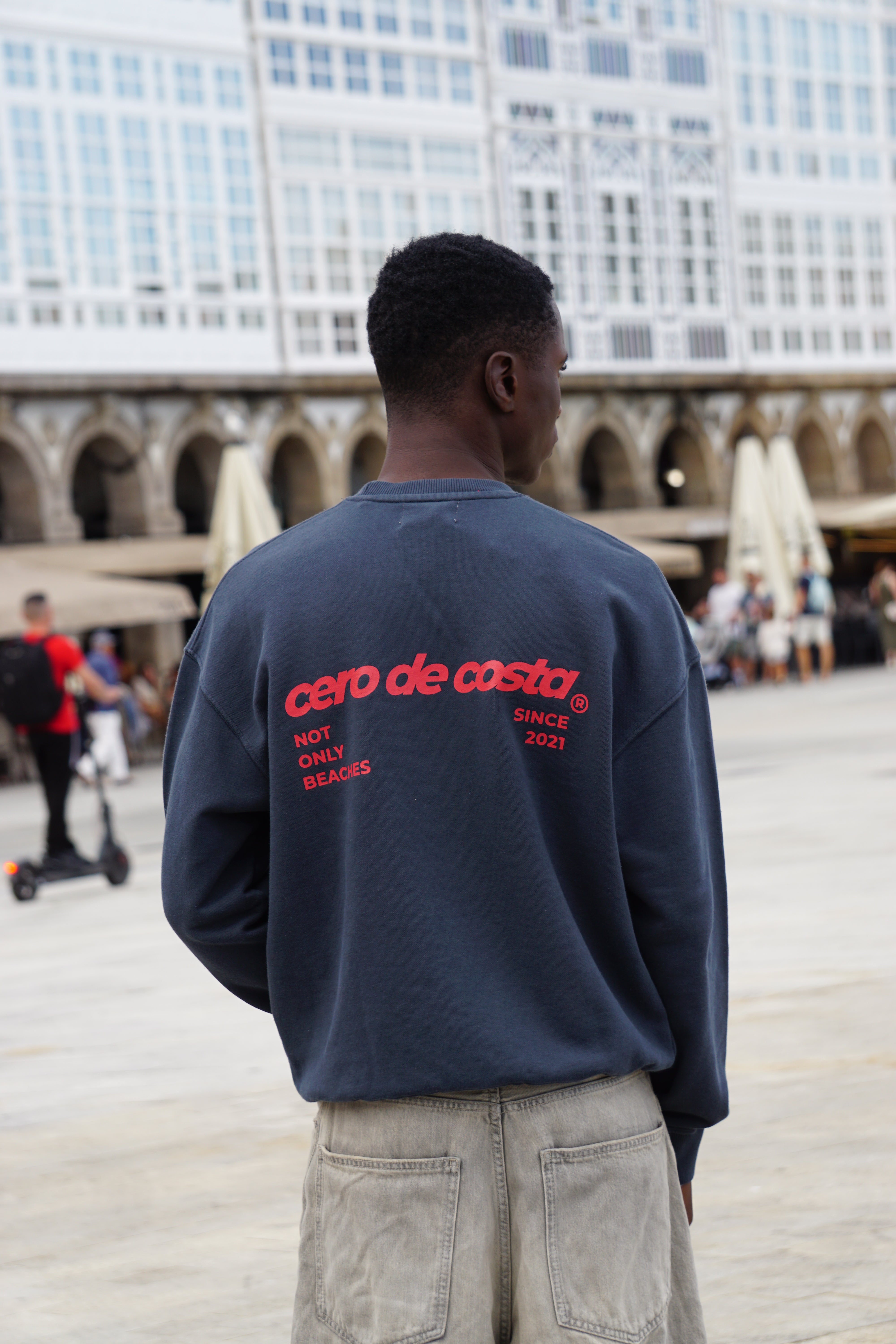 SUDADERA ANTRACITA/QUISQUILLA "NOT ONLY"